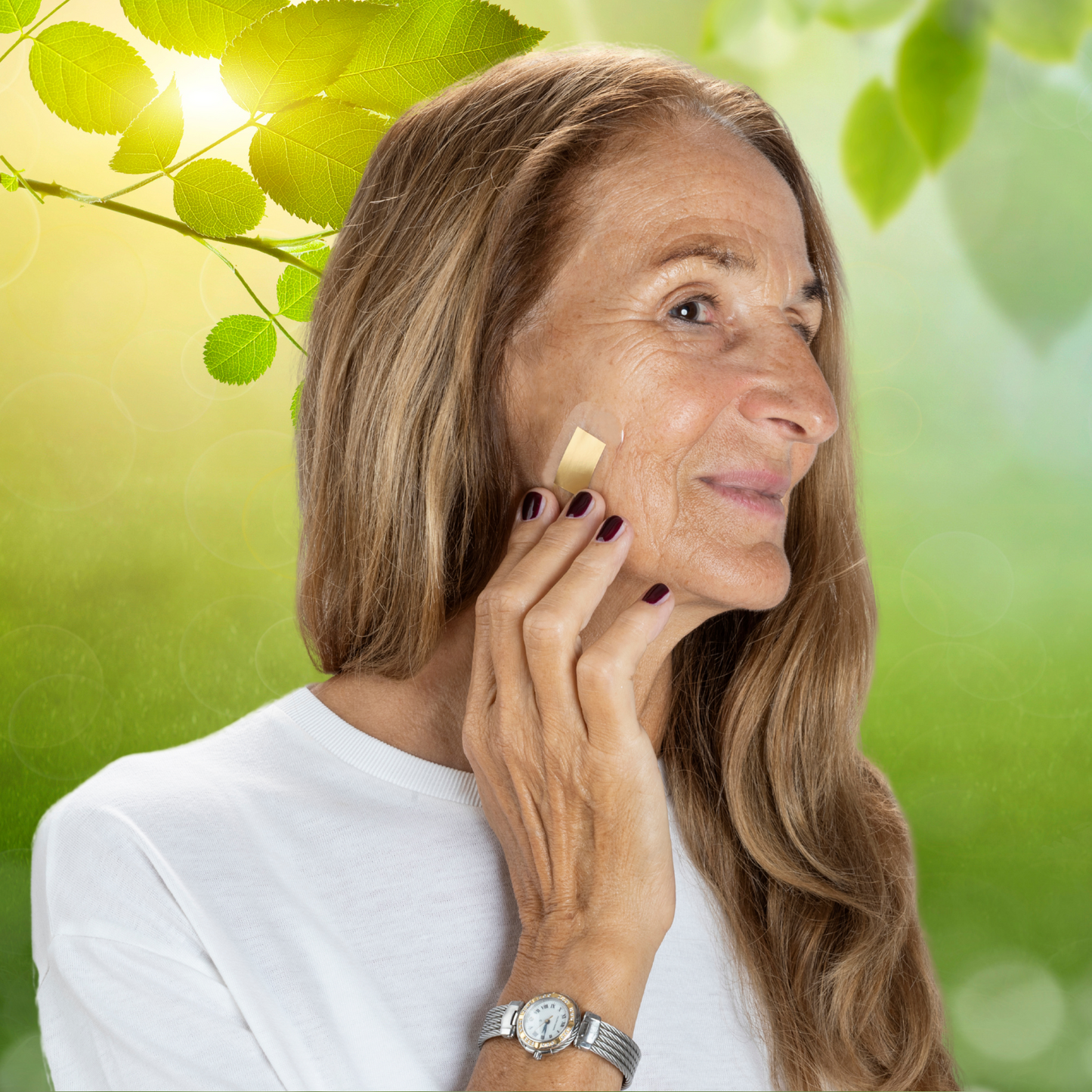 Sanotape® 尺寸为 5x2.5 厘米,用于疤痕护理和预防压疮和褥疮