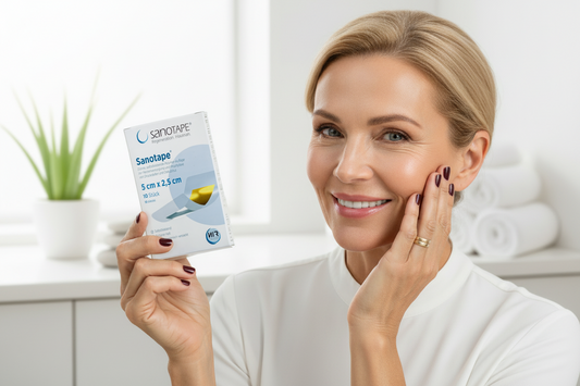 Altersflecken, Pigmetflecken, Sanotape, Warzen