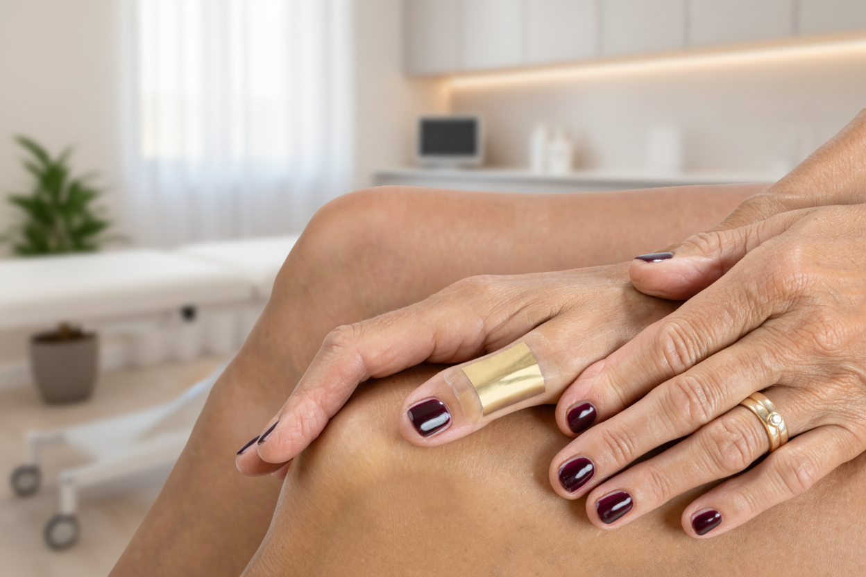 Sanotape 4x4 cm Narben, Finger, Hände