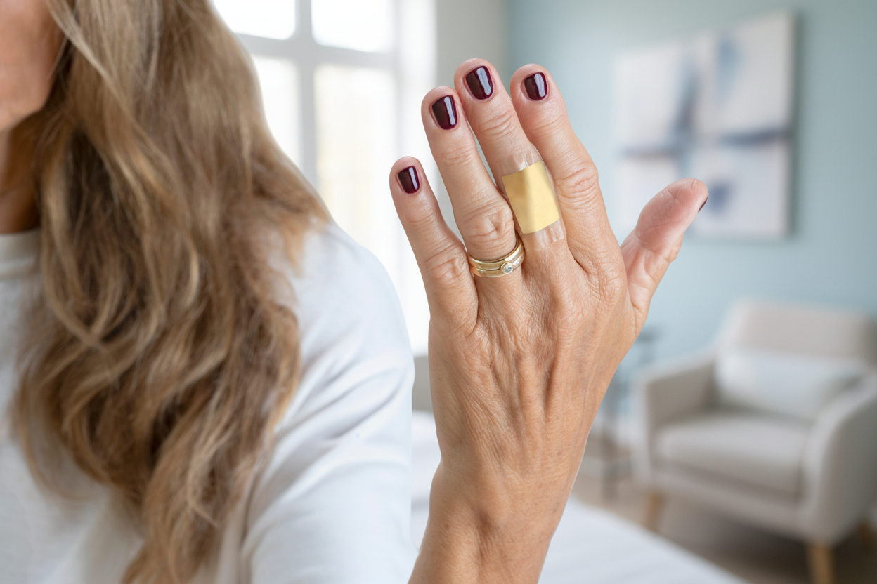 Sanotape 4x4 für Fingergelenke, Narben, Fußgelenk, Zehen