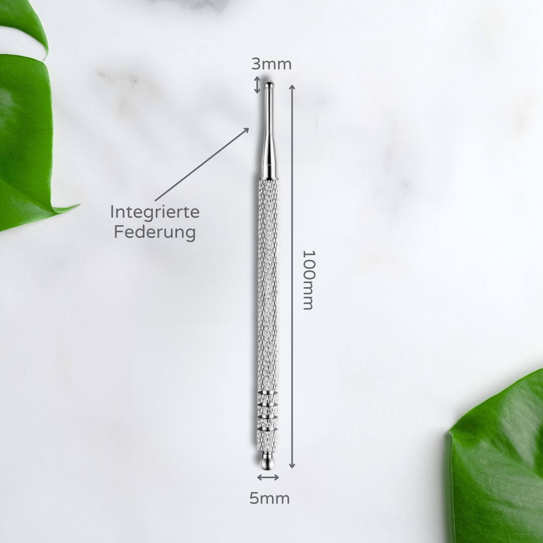 Akupressurstifte Doppelpack – 100 mm und 130 mm (präzise, mobil, aus Edelstahl)