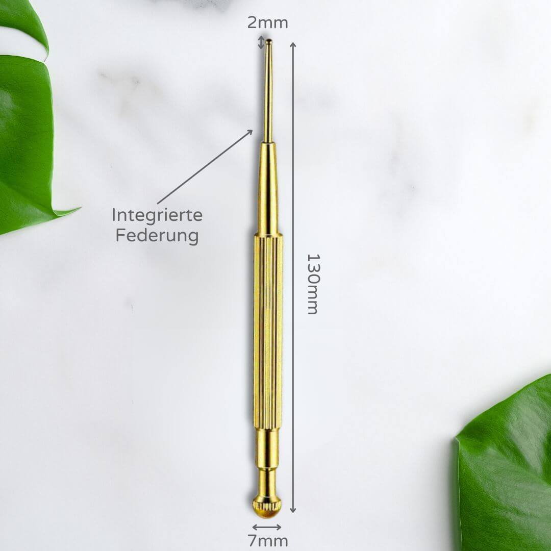 Akupressurstifte Doppelpack – 100 mm und 130 mm (präzise, mobil, aus Edelstahl)