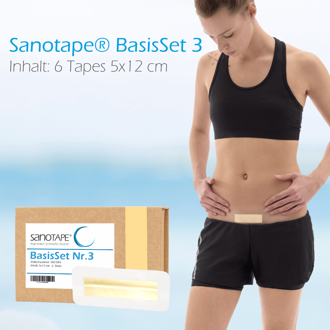Sanotape® BasiSet Nr.3 Frau mit Kaiserschnittnarbe